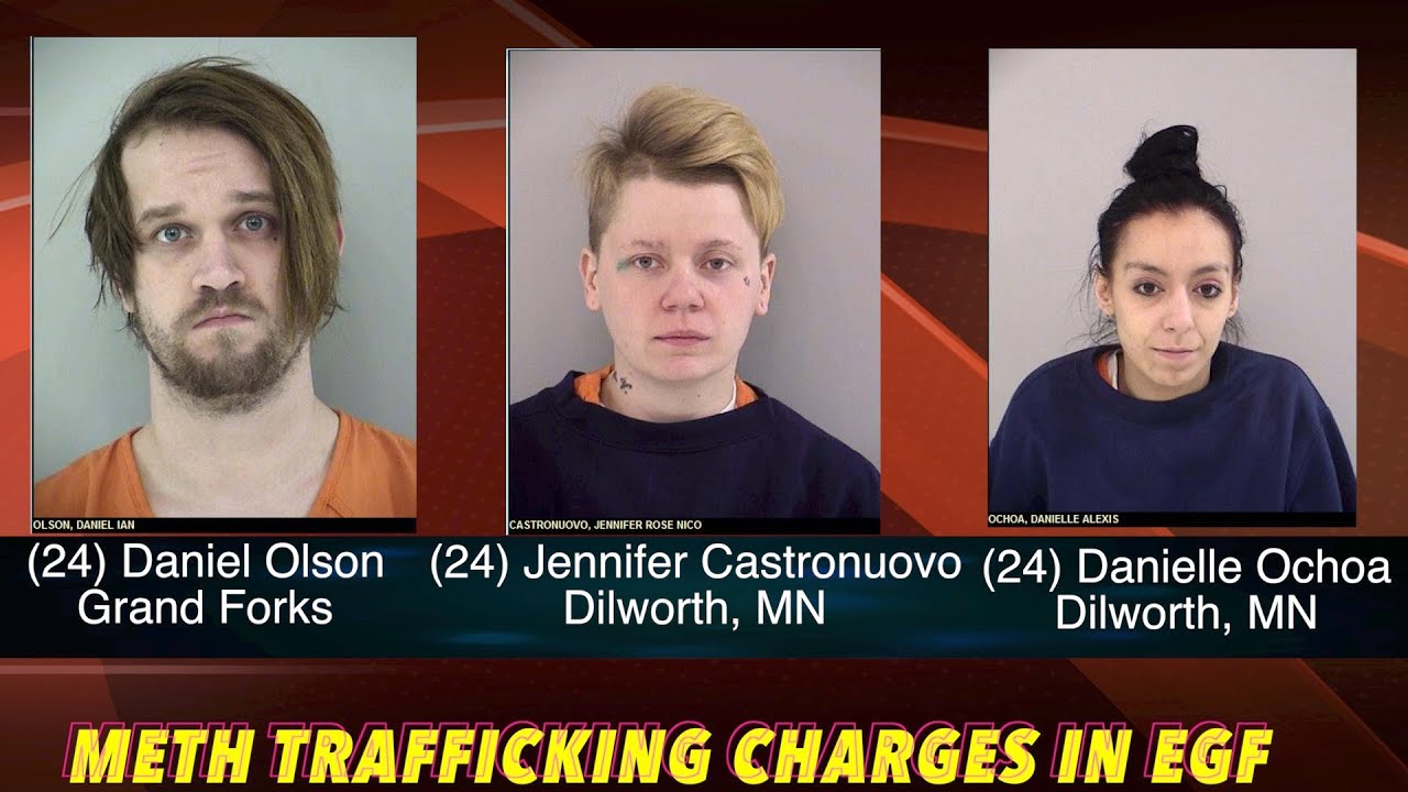 Trio Of Suspects Facing Meth Trafficking Charges In East Grand Forks ...