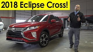2018 Mitsubishi Eclipse Cross Exterior \& Interior Walkaround