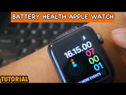 Video: Cara Memeriksa Daya Baterai di Apple Watch: 11 Langkah