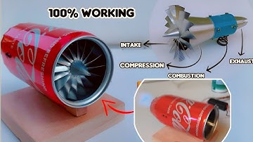 Building a Jet Engine from soda can | diy Jet engine | fully functional Jet Engine