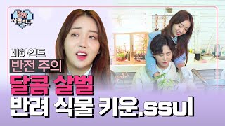 🌿이색 봄 데이트🌿 카페에서 화분갈이로 백허그?!😳 EP.08 비하인드│얼짱사람친구│얼짱시대