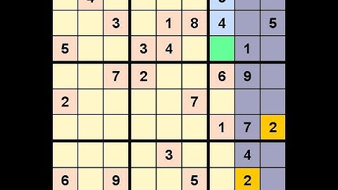 How to Solve Los Angeles Times Sudoku Expert October 8, 2022