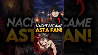 Why Did Nacht Say Asta Was Right About Liebe? Black Clover #blackclover #shorts