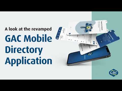 Experience the latest GAC Mobile Directory Application