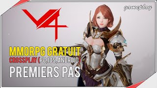 V4 | MMORPG GRATUIT Crossplay - Découverte episode 1 Larrivée en jeu 