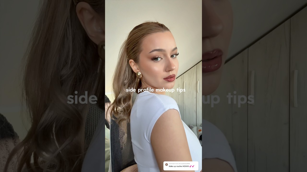 side profile makeup tips💋