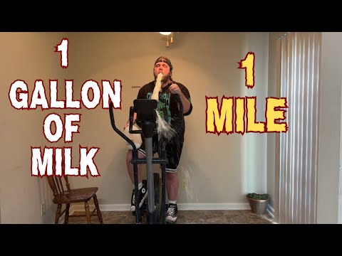 Running The MILK MILE Goes Terribly Wrong VOMIT WARNING