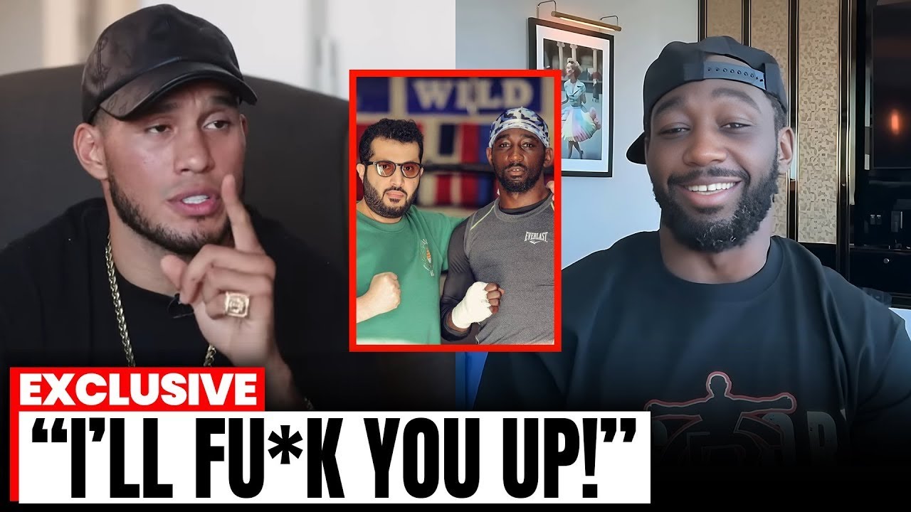 Terence Crawford & David Benavidez Get In EXPLOSIVE Live Confrontation After Canelo Upset!