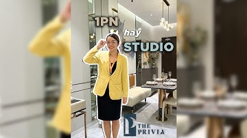 So Sánh căn hộ Studio và 1PN | Dự án The Privia Khang Điền Bình Tân | Có nên thêm 800tr ?