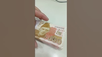 SORTED AND FRESH CASH OF 5000 PKR AND 1000 PKR