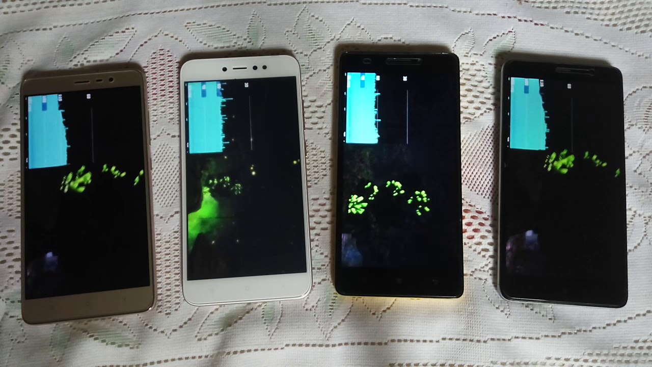 Redmi Note 3 pro, Lenovo K3 note and Redmi Note 5A - how i test the GPU