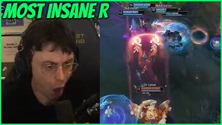 Caedrel Reacts To The Most Insane Seraphine R Reposition From DK Career