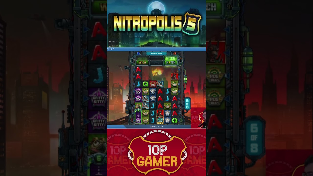 There's Always 1 Spin On NITROPOLIS 5 Bonuses!