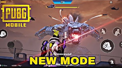 PUBG MOBILE | NEW MODE | TITANS LAST STAND | FIGHT WITH GODZILLA KING KONG AND MECHA GODZILLA