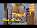 Membuat kitchen set minimalis dan elegan di arwinda cianjur