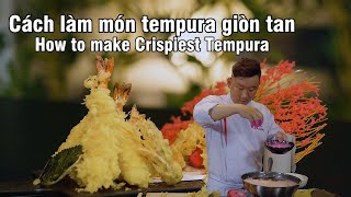 Tempura là gì? Cách làm tempura Nhật, bột tempura là gì, mua ở đâu?