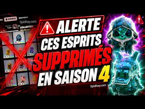 *ALERTE* Ces Esprits SUPPRIMÉS en Saison 4