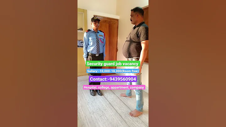 security guard job vacancy#9078037044#hospital, college, appartment, company #security #job #shorts - DayDayNews