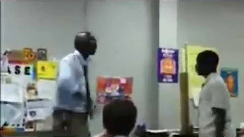 Teacher Ends Fight Like a Boss