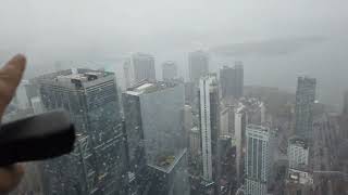 Дождливый Нью-Йорк с самой высокой точки города