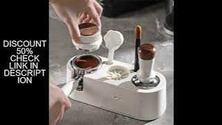 Fit 51/53/54/58mm Coffee Station Holder  Multifunction Espresso Tamper Station Set Adjustable Height