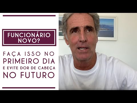 Vídeo: Como Treinar Um Novo Funcionário