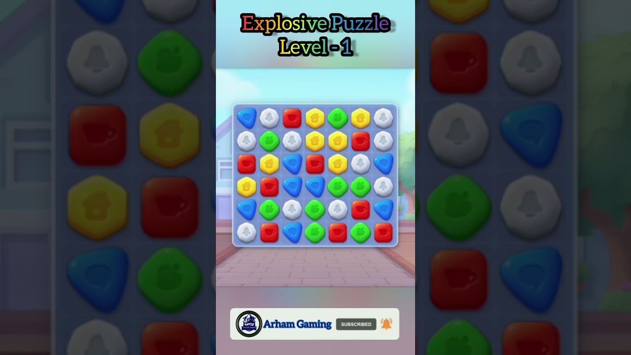 Township Explosive Puzzle Level 1 