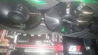STRIX 1070 O8G Insane fan spin issue