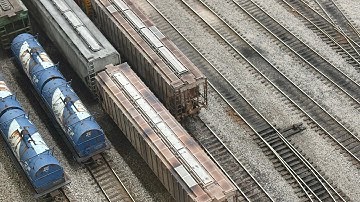 Seaboard Central - Ballasting a Rail Yard