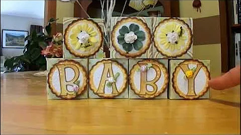 Baby Shower Center Piece