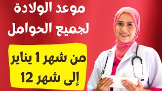 حساب موعد الولاده بدقة في أقل من دقيقة بدون طبيب أو حاسبة الحمل مع الدكتورة. مريم