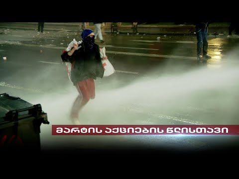 ქართველი ხალხის ბრძოლა თავისუფლებისთვის | 1 წელი მარტის აქციებიდან