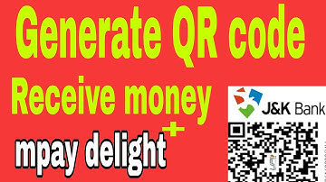 How to generate QR code in jkb mpay delight Plus | generate QR code in jkb mpay delight Plus