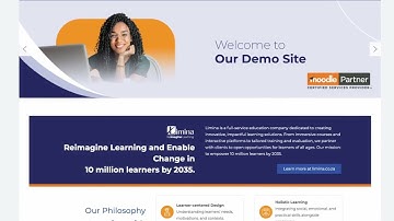 Ever wondered what a Limina-built Moodle LMS looks like in action?