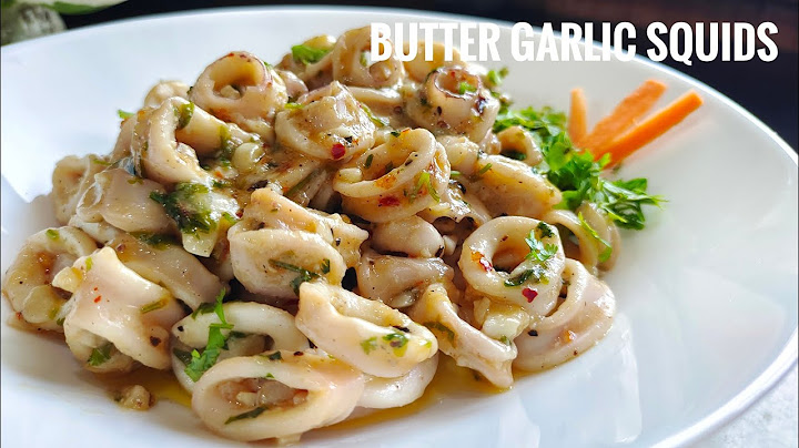 Butter Garlic Squids | Easy and delicious Squids recipe | Restaurant Style Butter Garlic | calamari