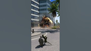 BM-21 Hit by TOW, Huge Explosion! – ARMA 3 #shorts