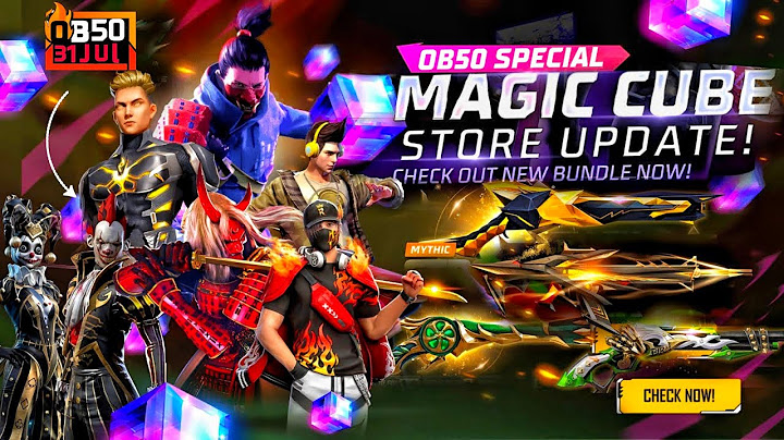 OB50 MAGIC CUBE STORE UPDATE 🥳😍| ZOMBIE SAMURAI BUNDLE RETURN | FREE FIRE NEW EVENT | FF NEW EVENT