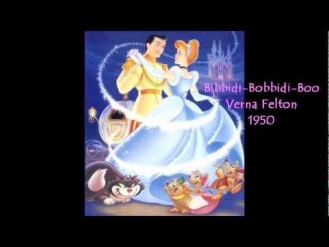 Bibbidi-Bobbidi-Boo by Verna Felton--Cinderella--High Quality