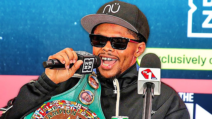 Shakur Stevenson CALLS OUT Gervonta at Post Fight Press Conference vs Zepeda!