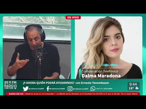 Dalma Maradona: "En Nápoles lo quieren a mi papá más que en Argentina"