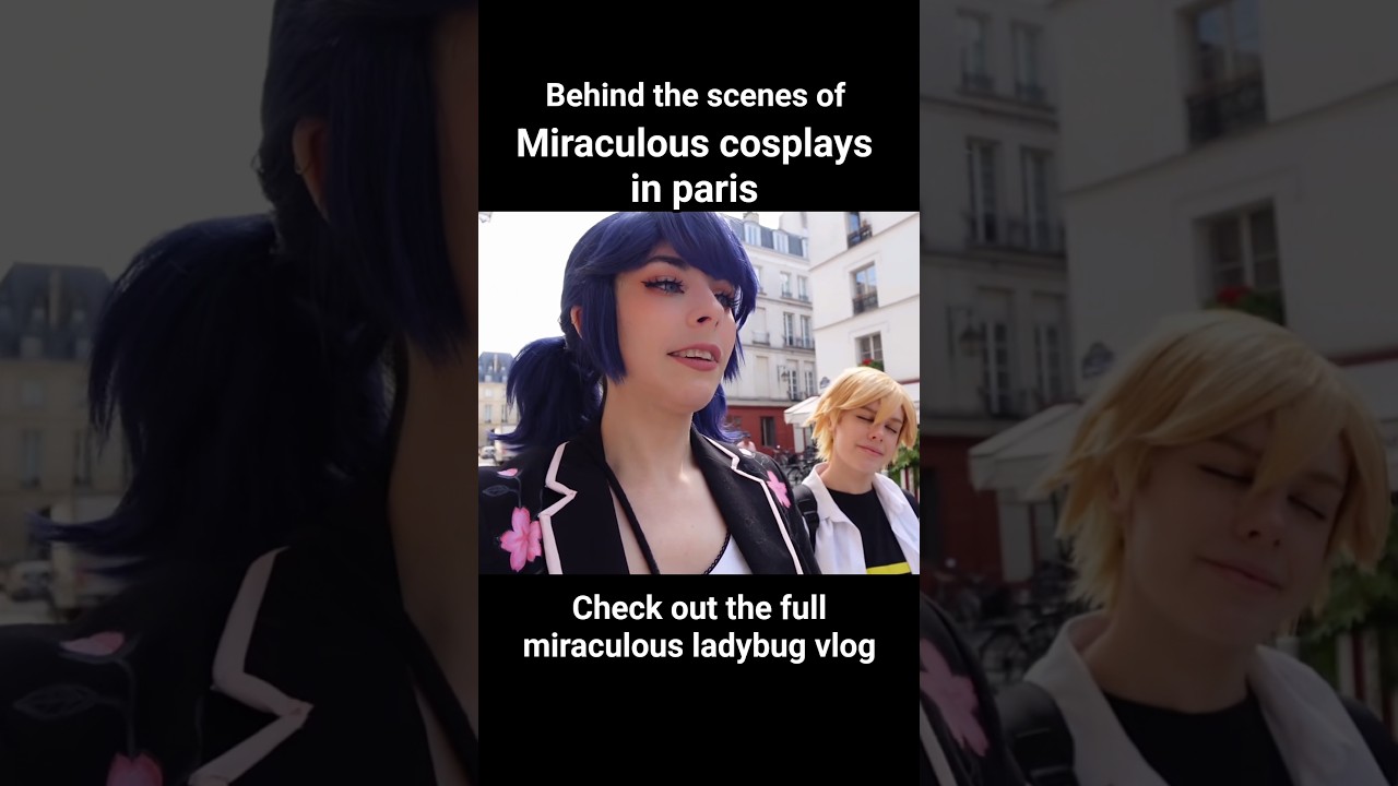 Cosplay in public vlog! #cosplay  #comiccon #dayinmylife #miraculousladybug #ladybug #paris