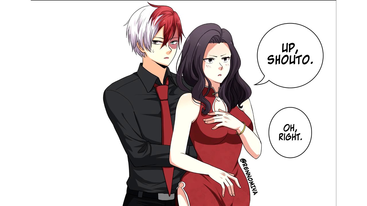 Married Pro-Heroes Preparing for their Undercover Mission | TodoMomo ...