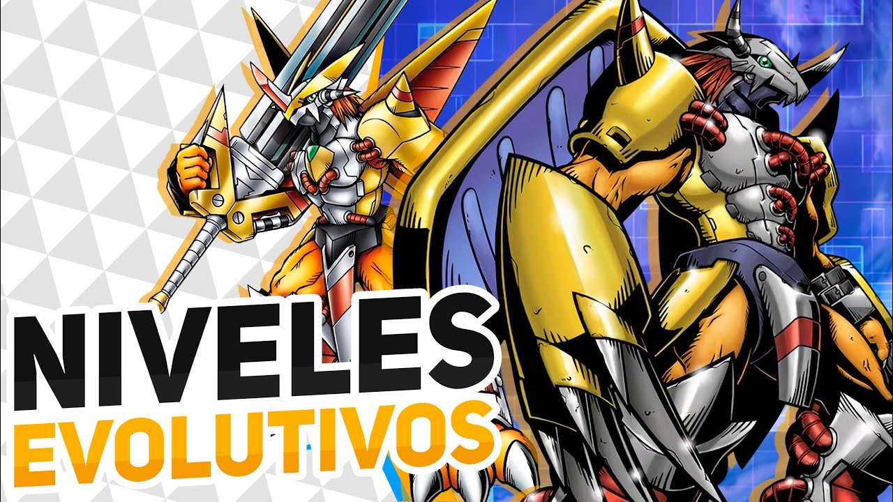 Explicación de los Niveles Evolutivos en Digimon