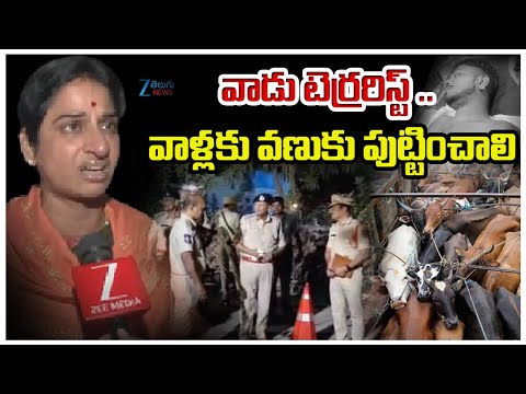 BJP Madhavi Latha About Hyderabad Gau Raksha Incident | Zee Telugu News - ZEE24TELUGUNEWS