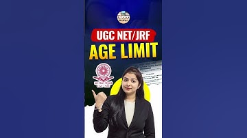 Jrf Age Limit For Women | Men | SC | OBC | General Category | Ugc Net Age Limit 2025 #shorts