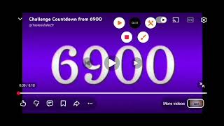Challenge Countdown from 7300
