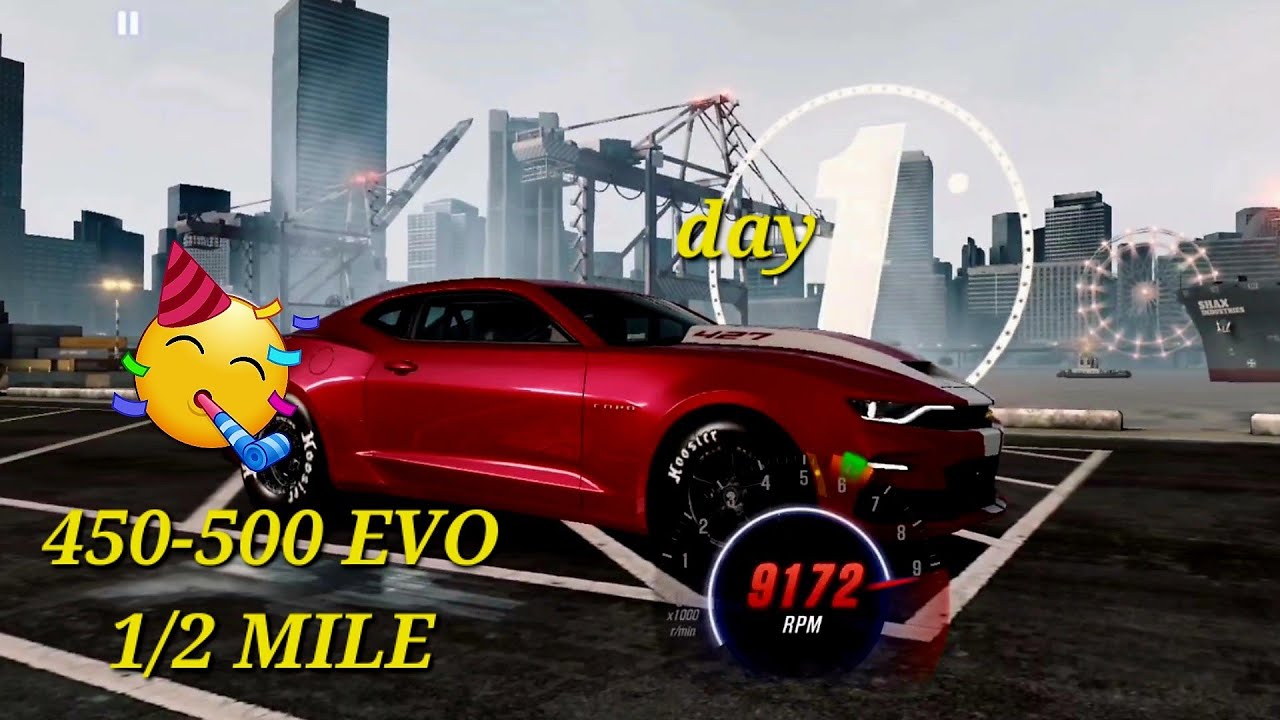 CSR2 TOURNAMENT COPO CAMARO - 10.15x 500 EVO. DAY1 EVO RESTRICTION