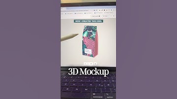 How to create a 3D mockup like this