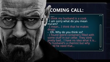 Breaking Bad Reference in 911 Operator Video Game