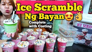 Ice Scramble for Business, Paano Simulan? Complete with Costing